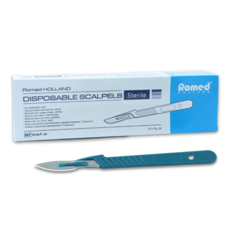 Romed Romed scalpel blades with handle number 24