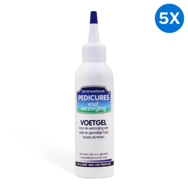 5x Samenwerkende Pedicures Voetgel (voorheen Voetschimmel)