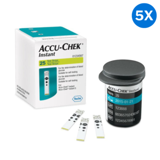 Accu chek 5x Accu-Chek Instant Teststrips