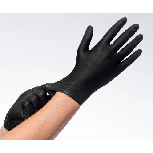 Comforties Soft Nitril Basic Handschuhe Schwarz 100 Stück