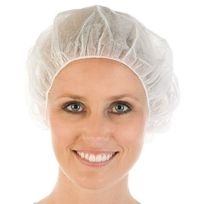 Haarnetjes wit 1000 stuks - Set van 4 doosjes