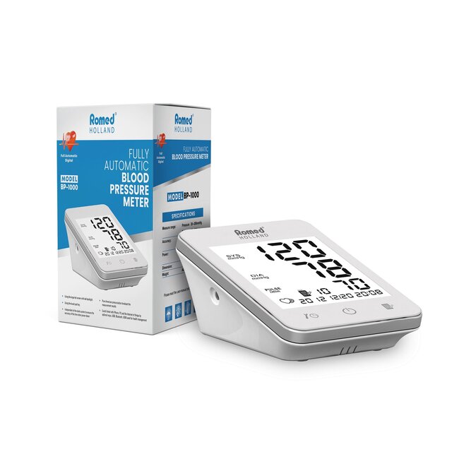 Romed Tensiomètre Électronique Automatique - Ensemble de 2 boîtes