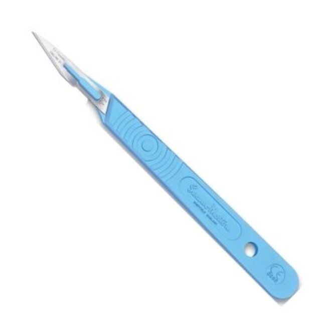 Swann Morton Niet Steriel Mesjes Stainless Compleet met handle nr 11 - 1000 stuks