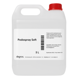 Degros Podo-Spray Soft Spray Liquid (Podispray) - 5 Liter