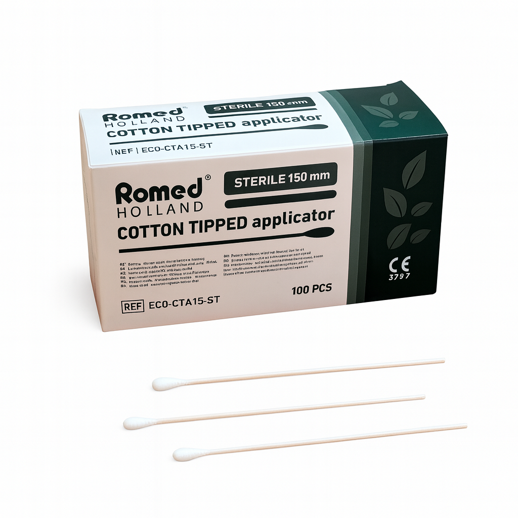 Romed Romed cotons-tiges stériles 150 mm – ECO (CTA15)