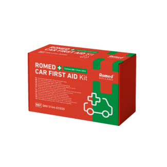 Romed Trousse de secours auto Romed DIN 13164 – Boîte en carton