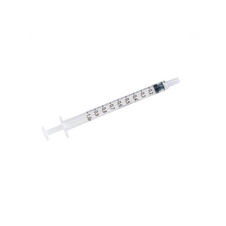 Becton Dickinson BD Plastipak Seringues 1 ml – Luer Slip – Boîte de 120