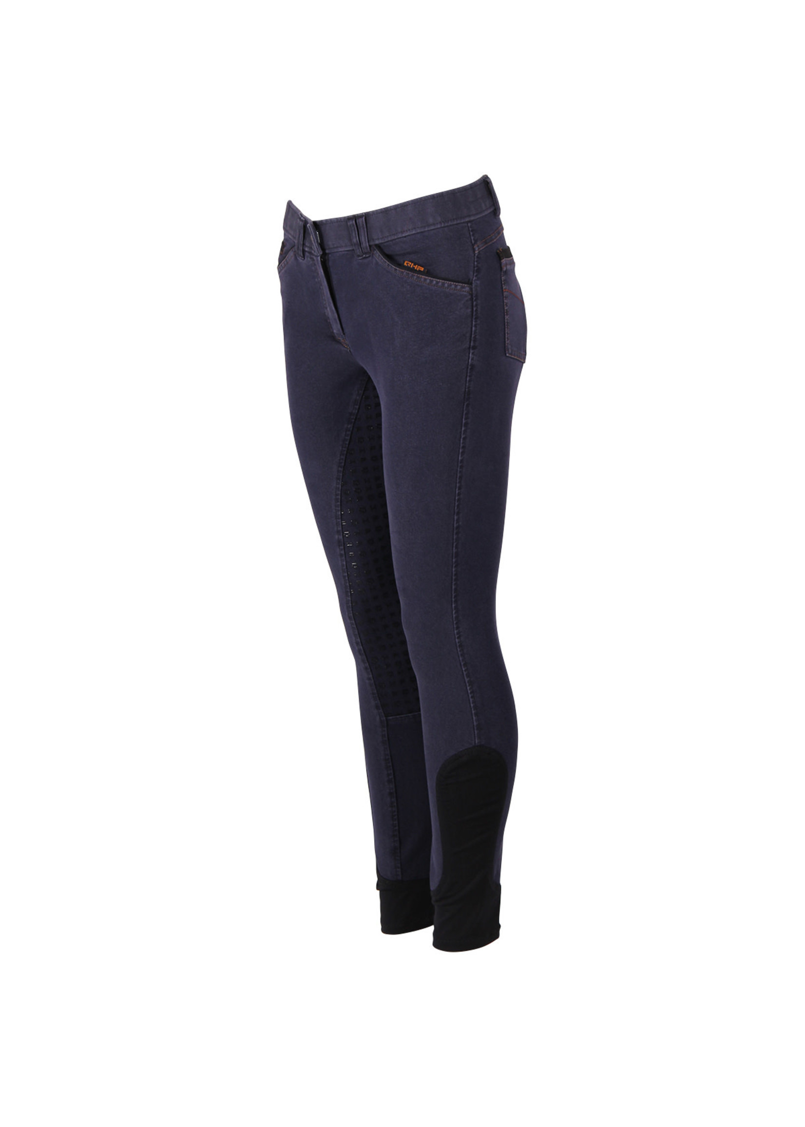 QHP Rijbroek Denim Full Grip QHP