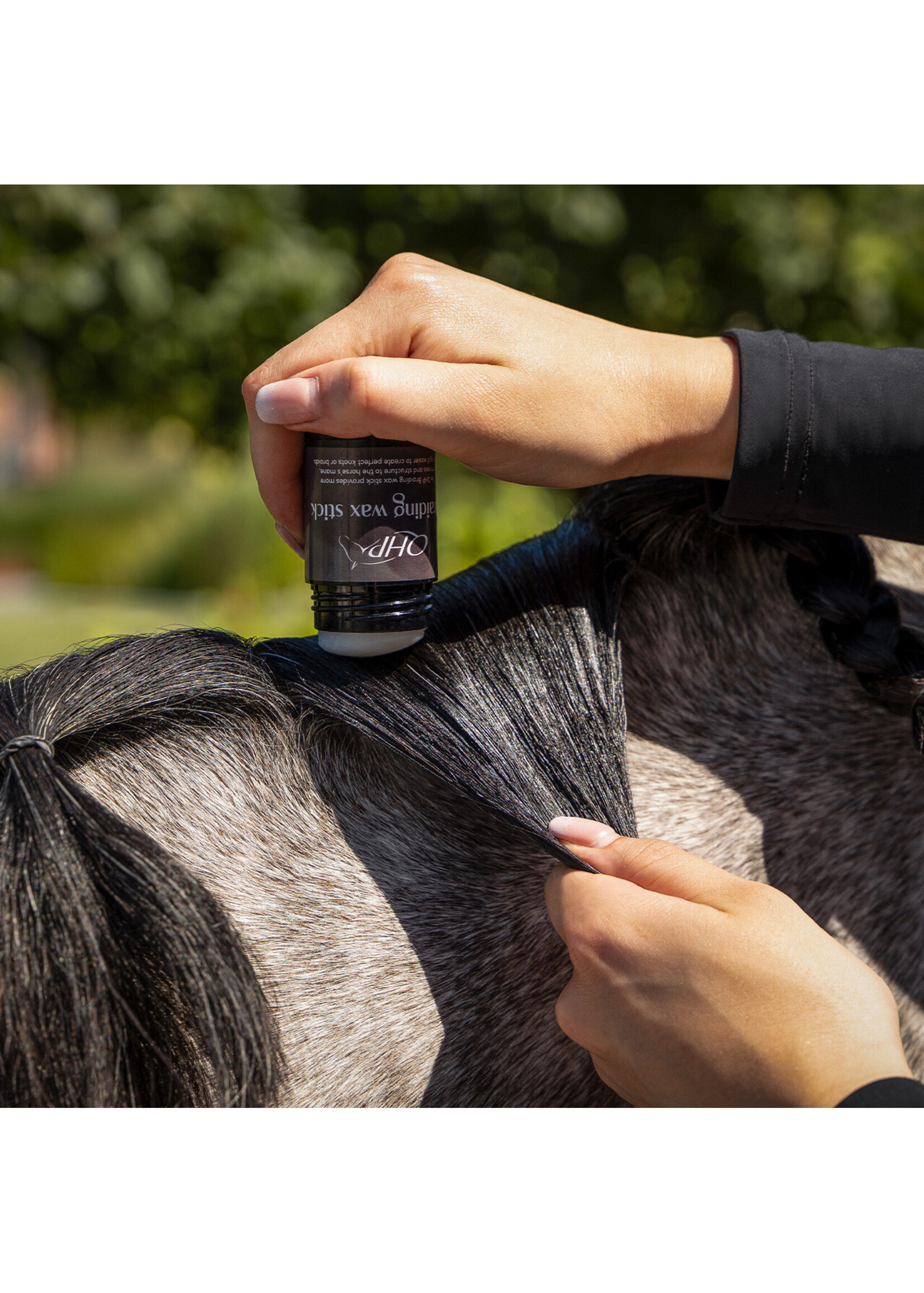 QHP QHP Invlecht Wax Stick Zwart