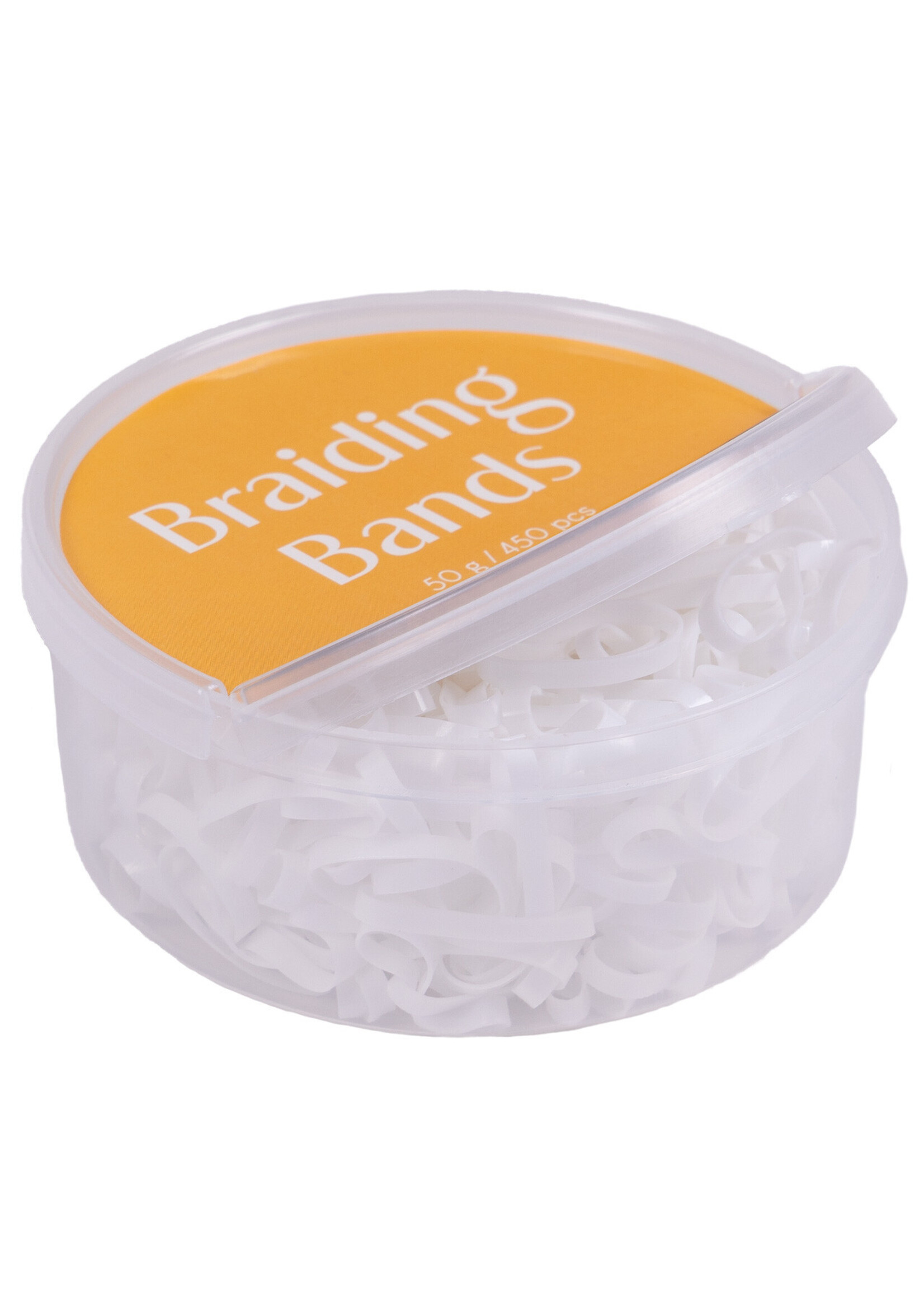 QHP Vlecht elastiekjes breed Box  50gr