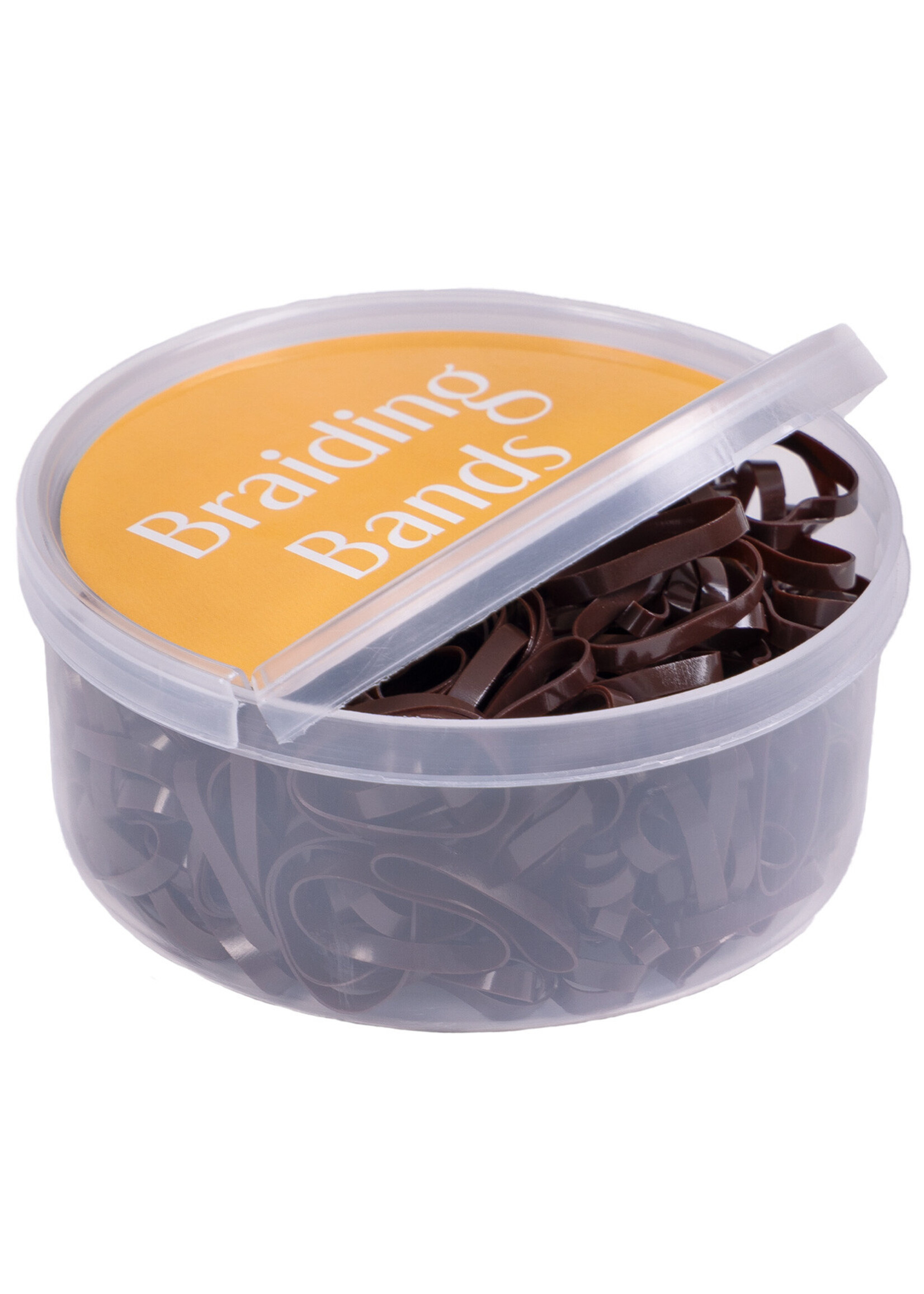 QHP Vlecht elastiekjes breed Box  50gr