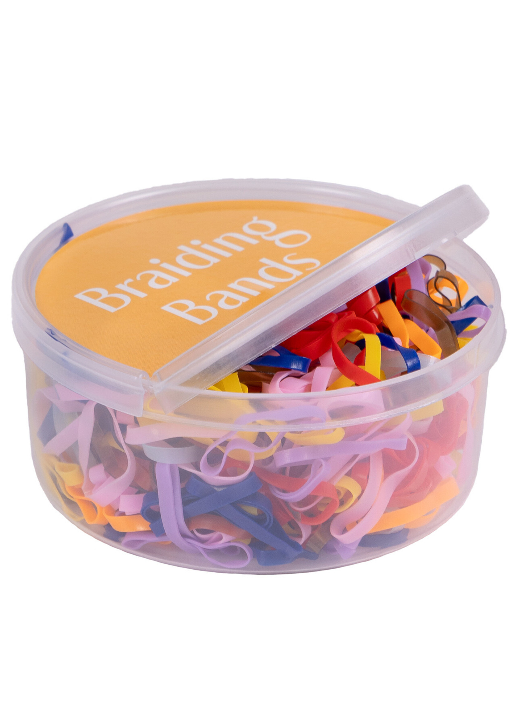 QHP Vlecht elastiekjes breed Box  50gr