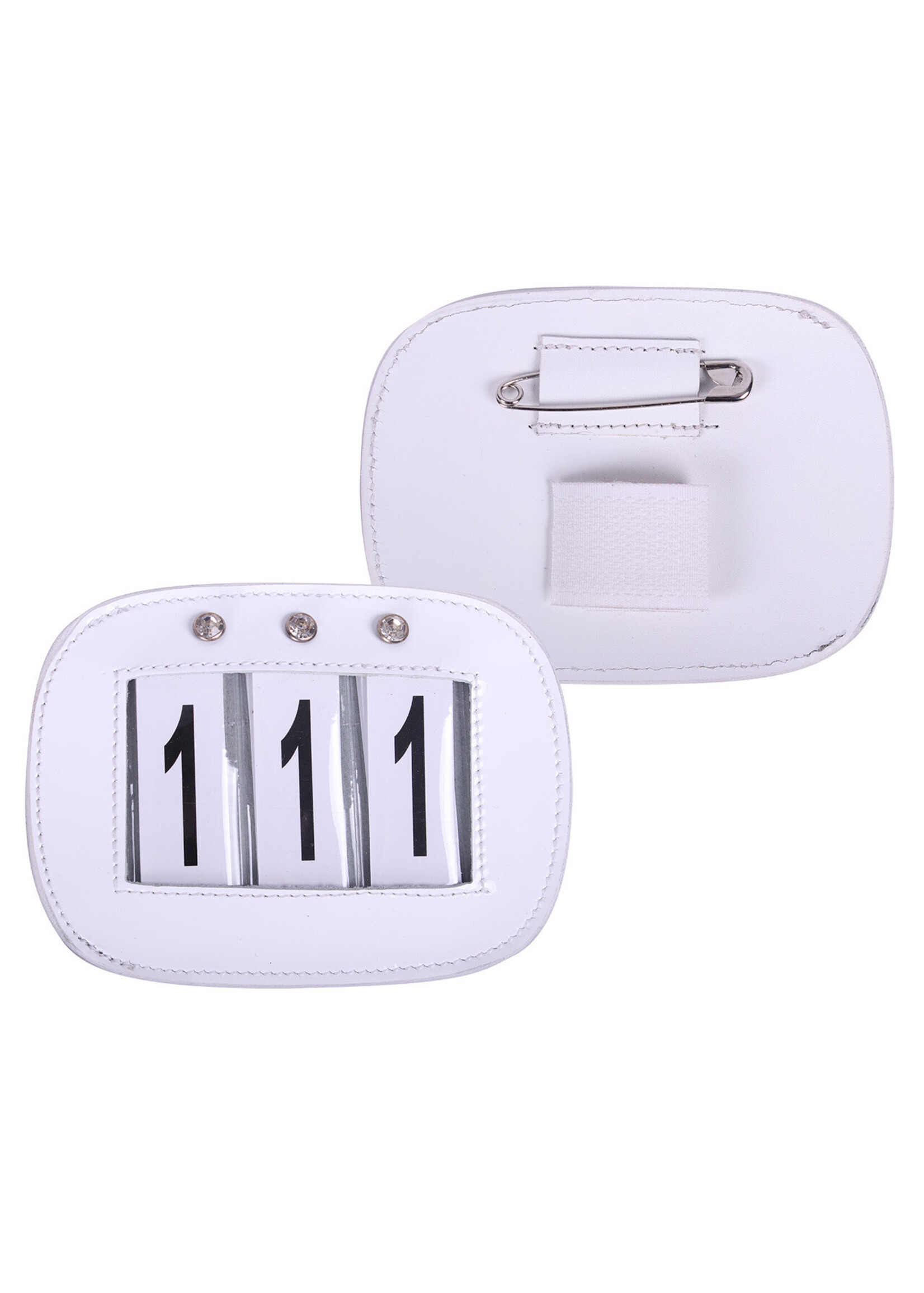 QHP QHP Nummerhouder Ricky set van 2