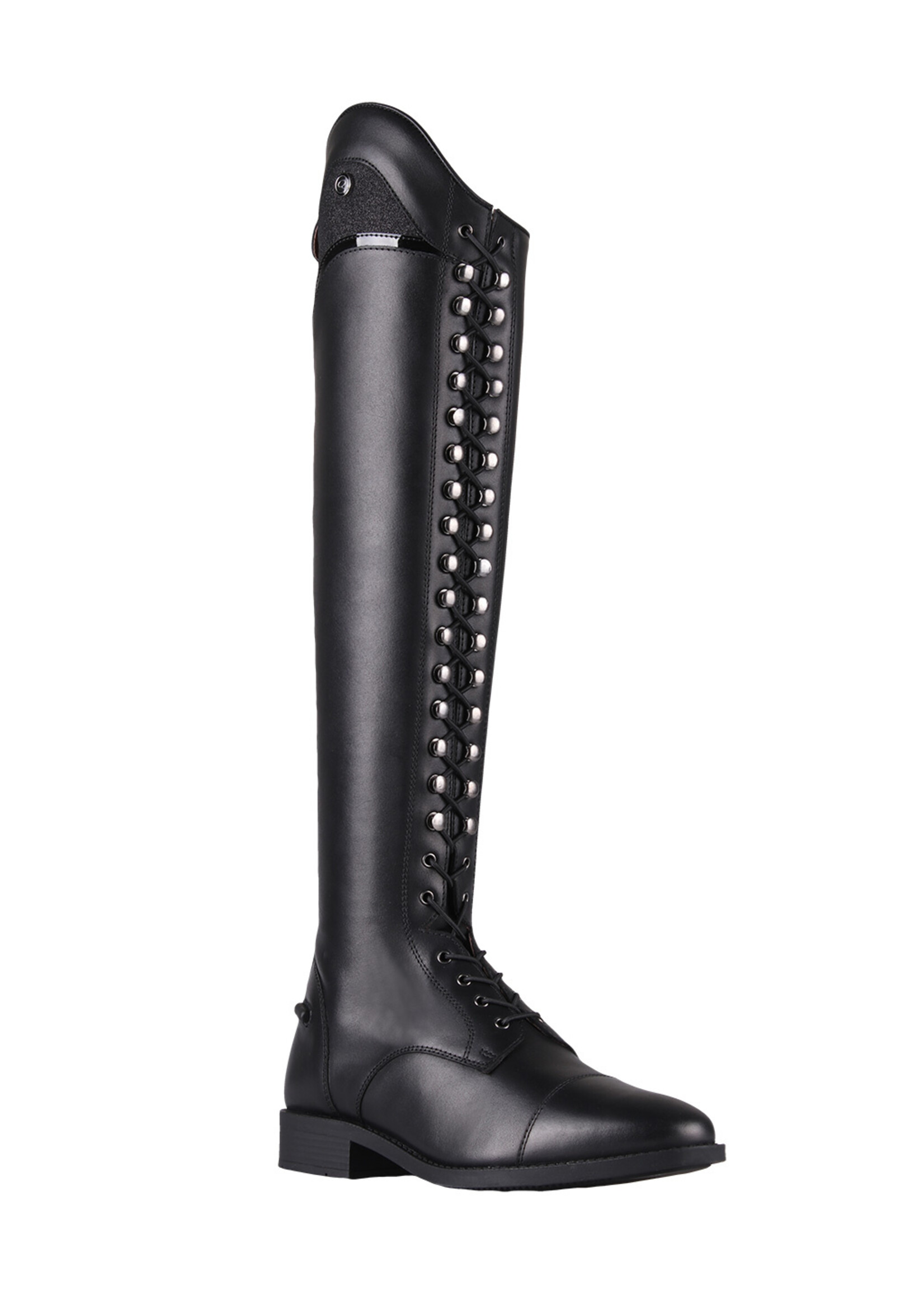 QHP Elastische veters extra lang zwart 7263