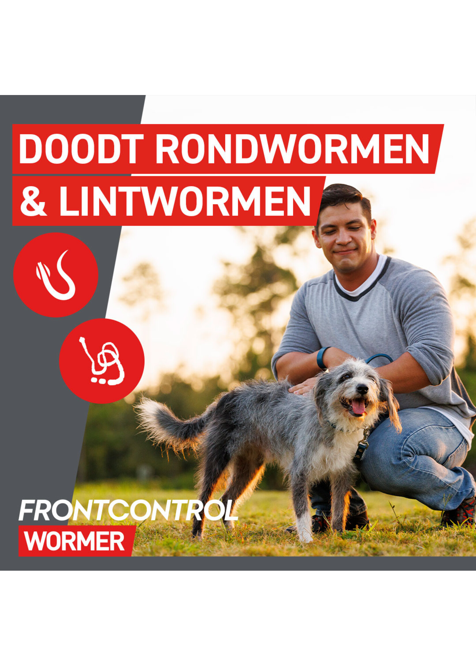 Frontline Frontline Frontcontrol Wormer Dog 17.5-70kg
