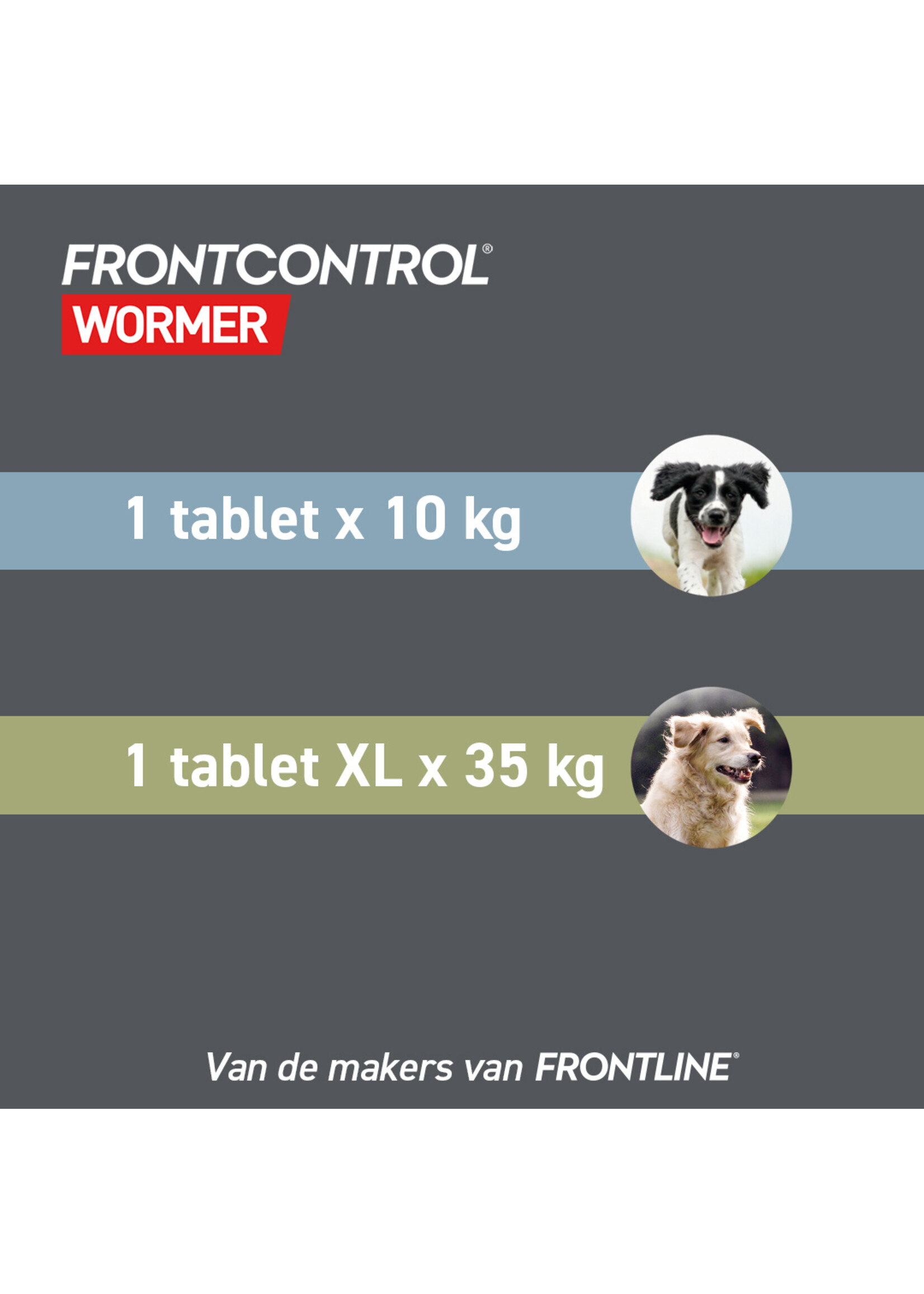 Frontline Frontline Frontcontrol Wormer Dog 0.5-40kg