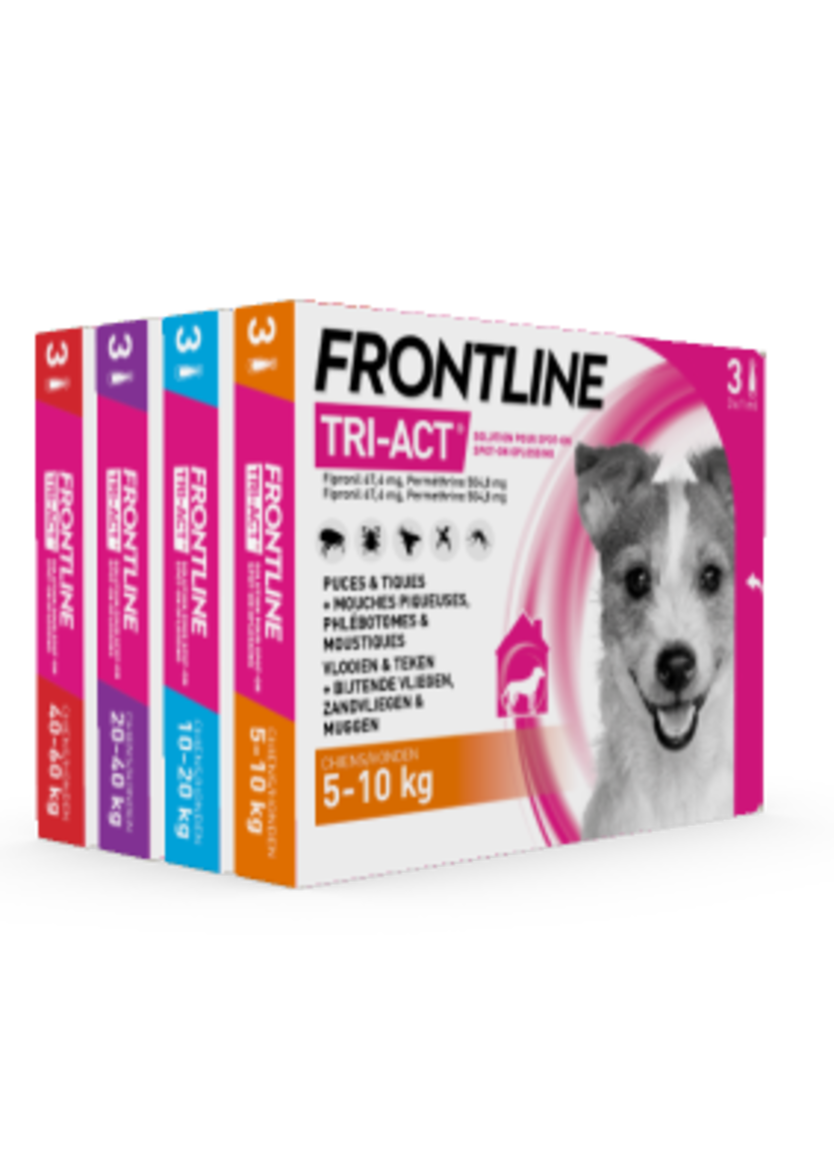 Frontline Frontline Tri-act 10-20kg