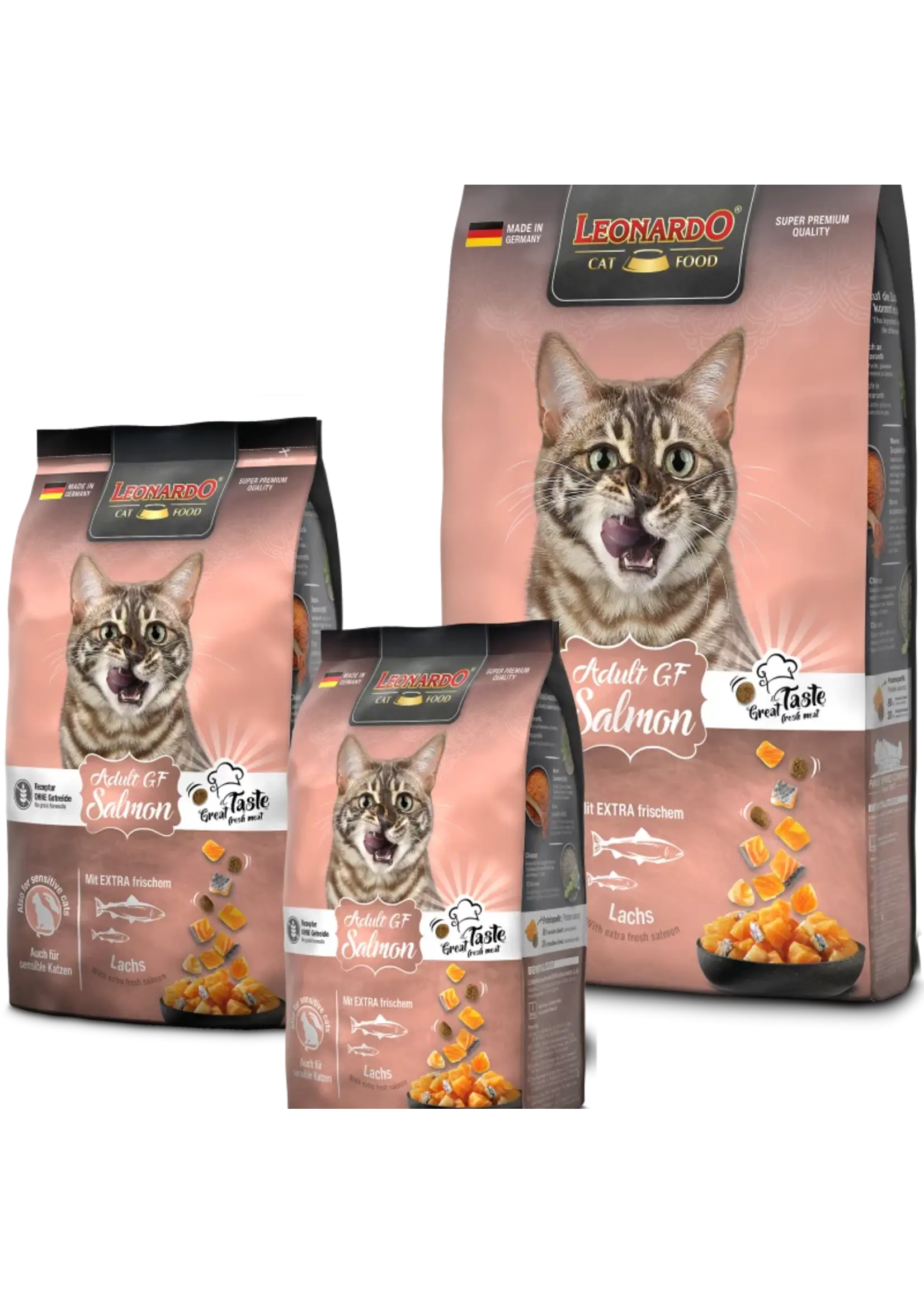 Leonardo Adult Salmon GF  300 gr