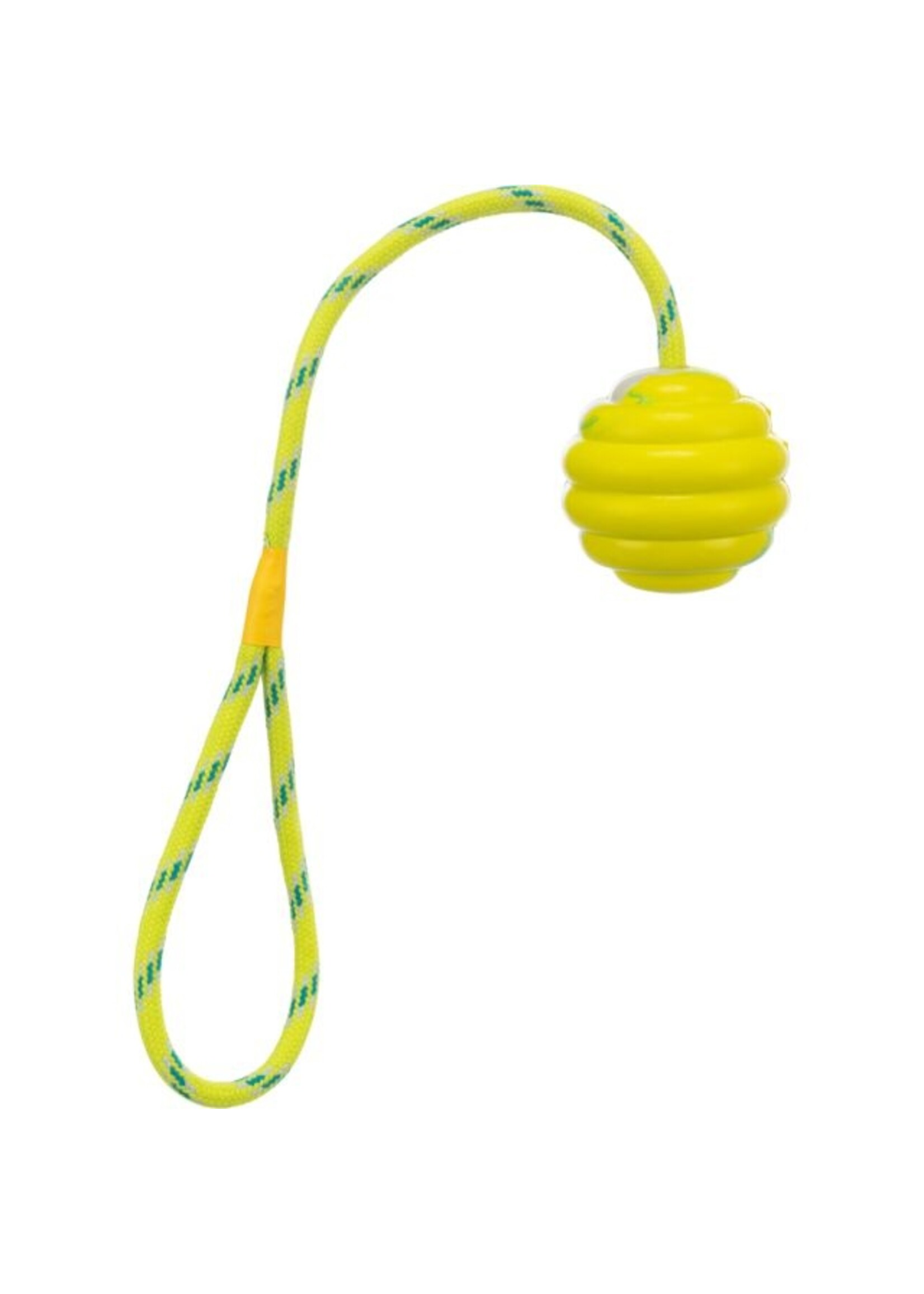 Trixie Ringenbal aan koord