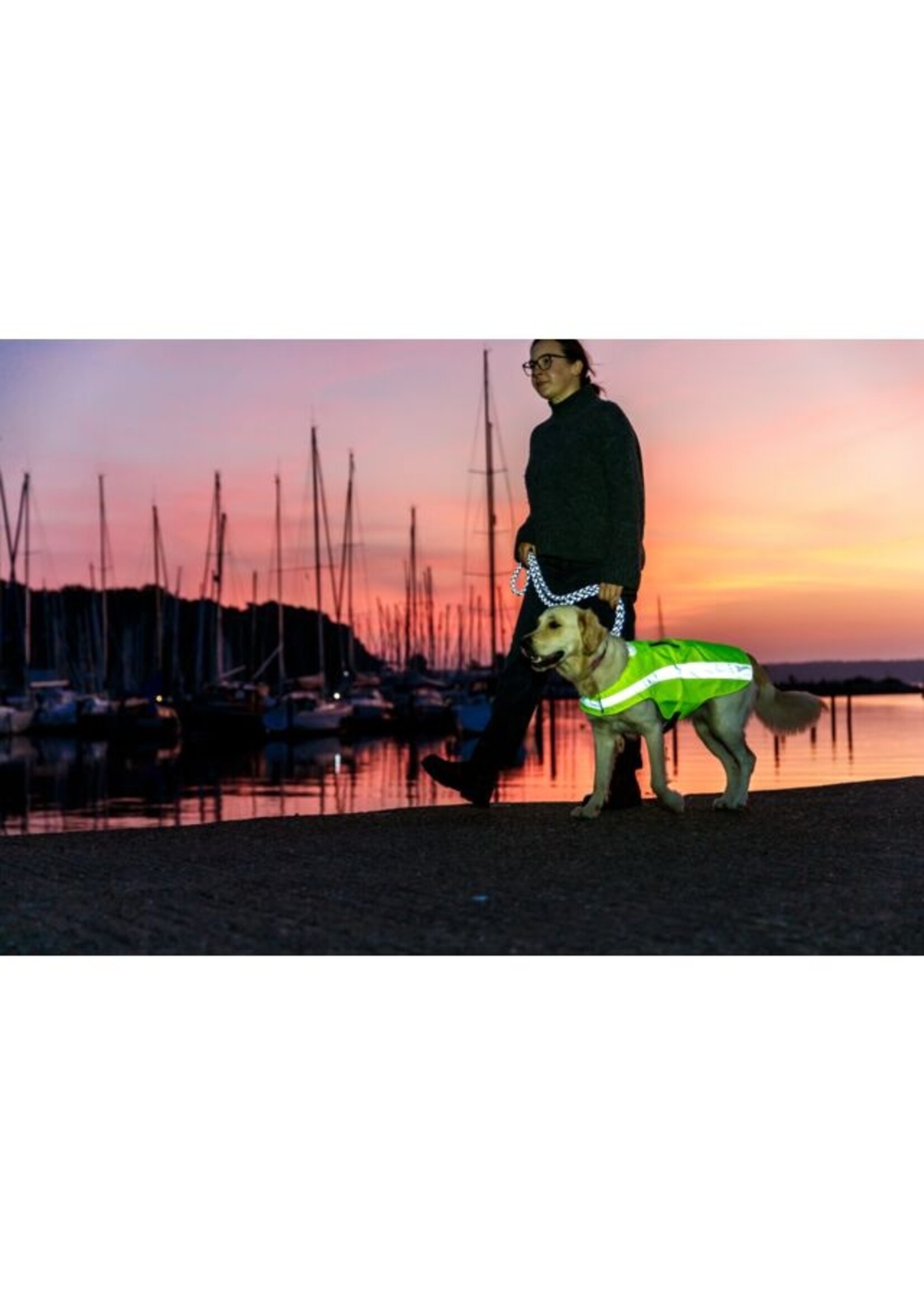 Trixie Trixie veiligheidsvest neon band neon geel S