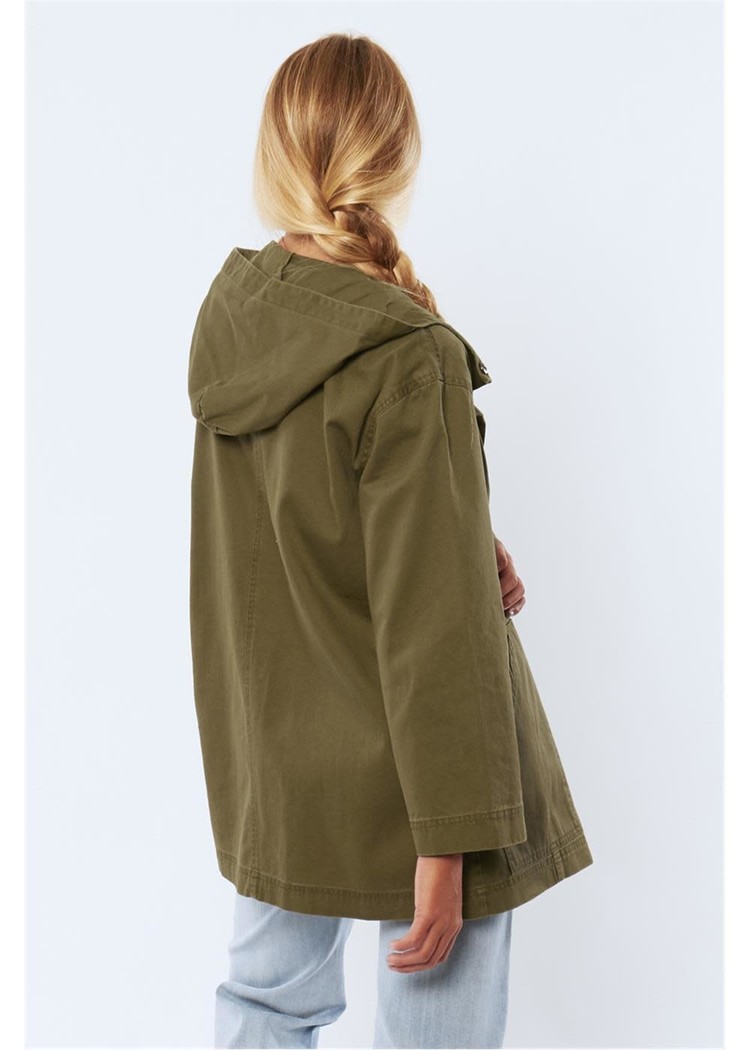 Sisstr Mavricks Woven Jacket - Dark Olive