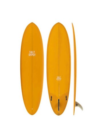 Salt Gypsy Mid Tide PU Mustard Tint 6'8 - FCS II  2 + 1