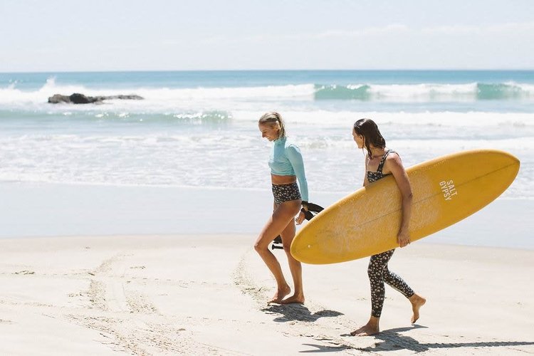 Salt Gypsy Mid Tide PU Mustard Tint 6'8 - FCS II 2 + 1