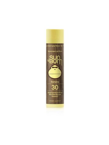Sun Bum SPF 30 Sunscreen Lip Balm – Banana