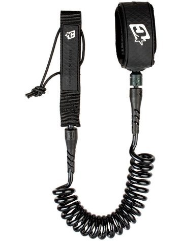 Creatures of Leisure Foil Coil Leash 7mm - black