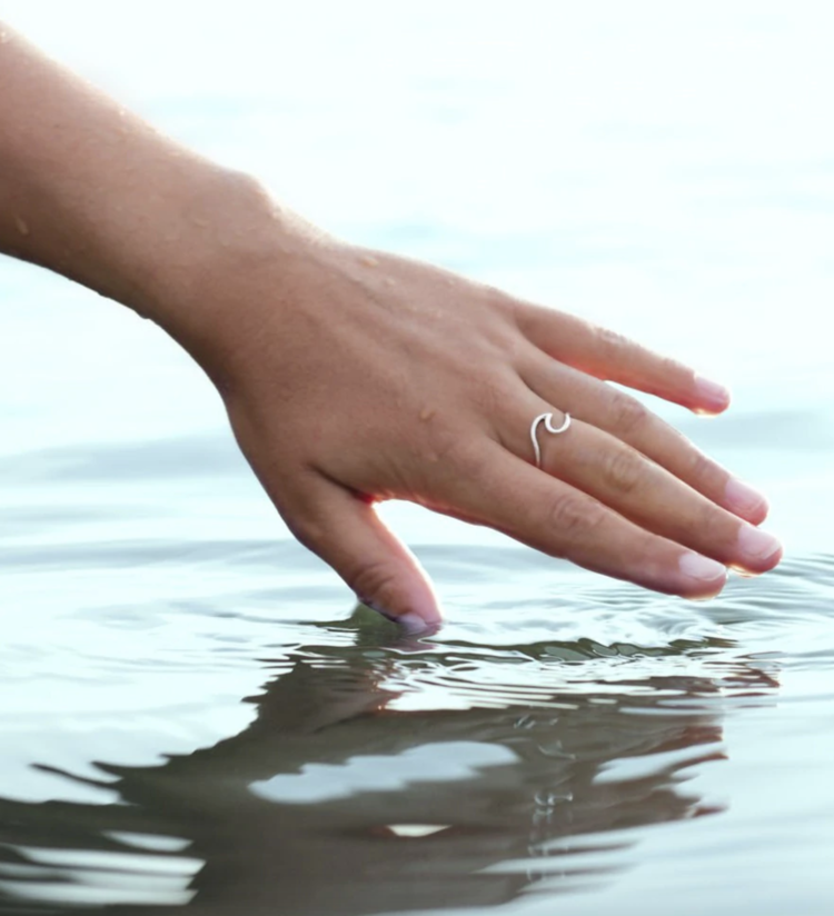 At Aloha Surf it Ring - Silver