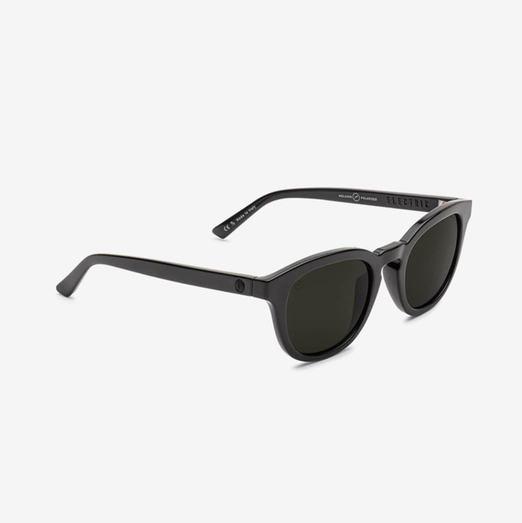 Electric Bellevue Gloss Black - Grey Polarized