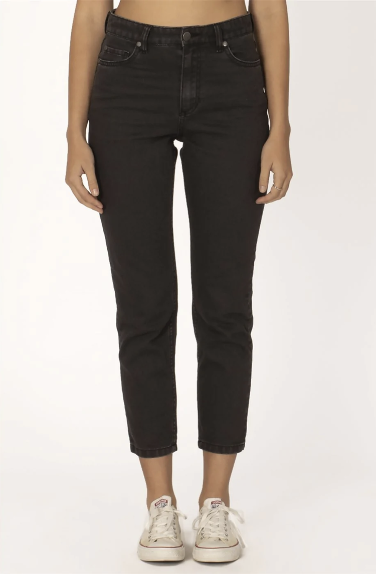 Sisstr Watch Me Go Denim Pant - Black Fade