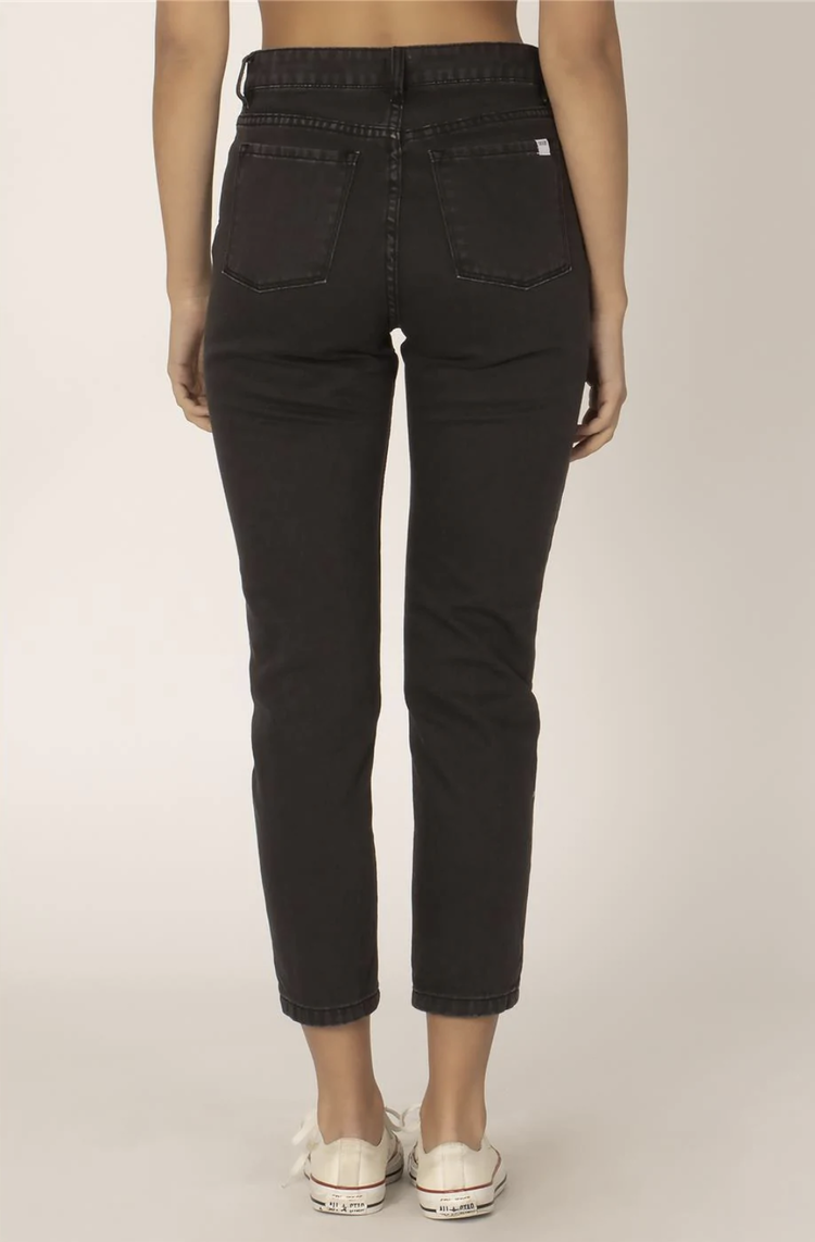 Sisstr Watch Me Go Denim Pant - Black Fade