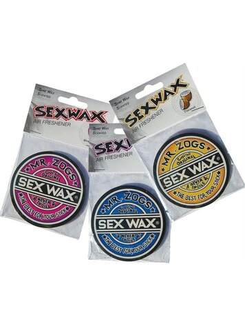 Mr. Zog's SexWax Sexwax Air Freshener 3 Pack