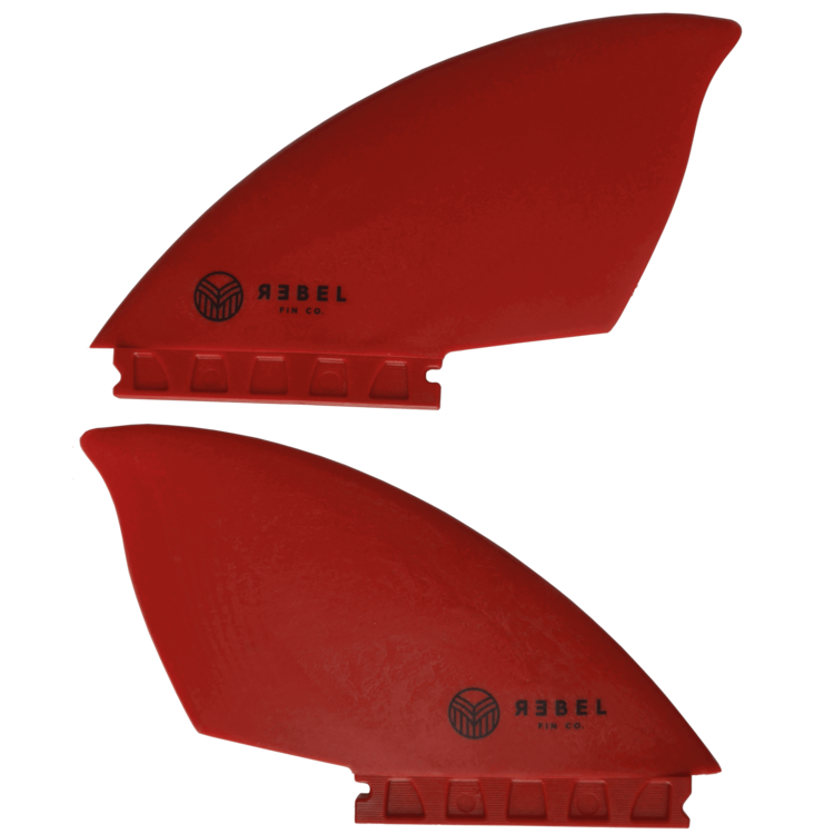 Rebel Fin Co. Twin Fins - Recycled pa/gf