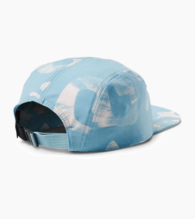 Roark Batik Camper Strapback Hat - Aqua