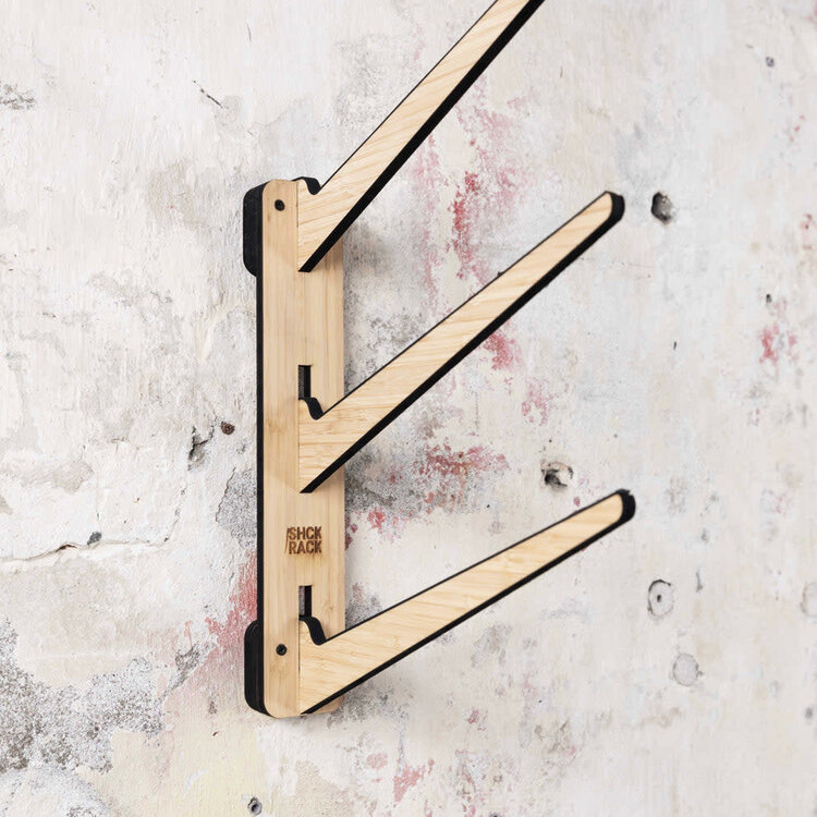 SHCK RACK The Stacker - 3-surfboard Wall Mount