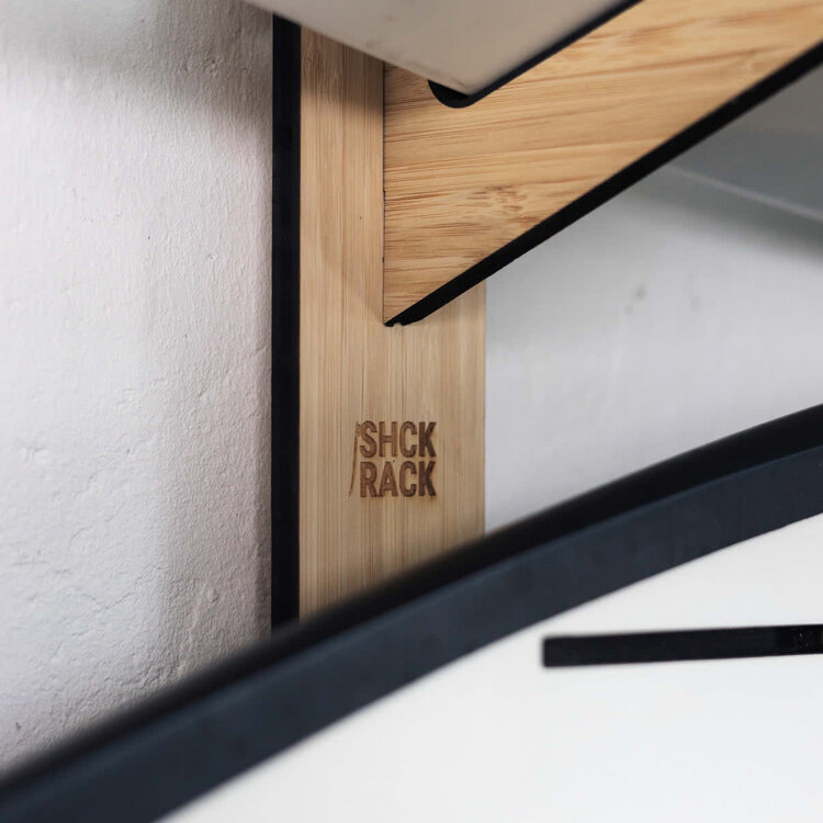 SHCK RACK The Stacker - 3-surfboard Wall Mount
