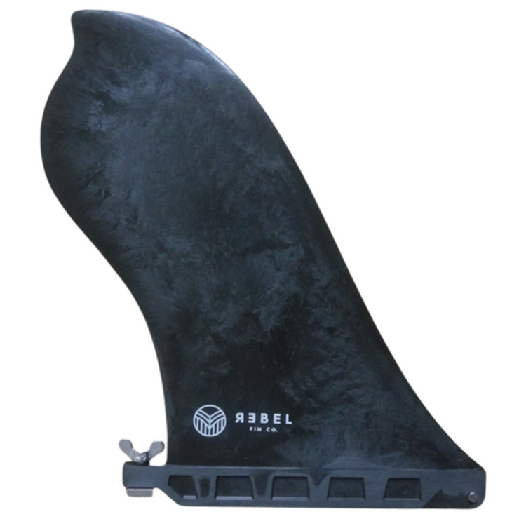 Rebel Fin Co. Recycled Carbon - Nose Rider 9.5" black