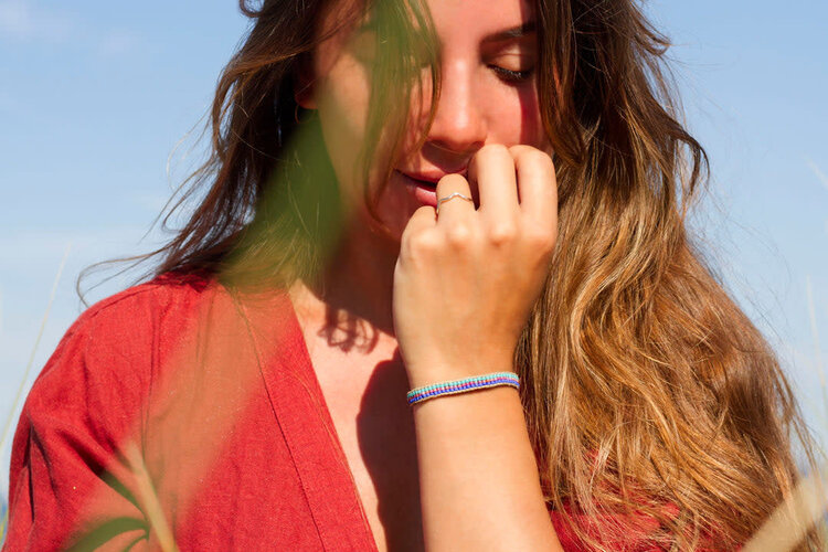 At Aloha Nele Blue Bracelet