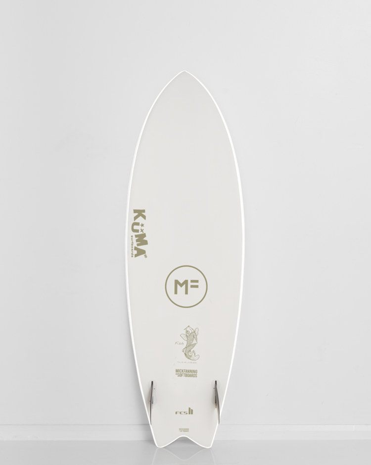 Mick Fanning Kuma Fish - White 5'10 FCSII