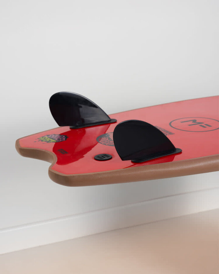 Mick Fanning Twin Turbo - Cedar / Watermelon 5'8