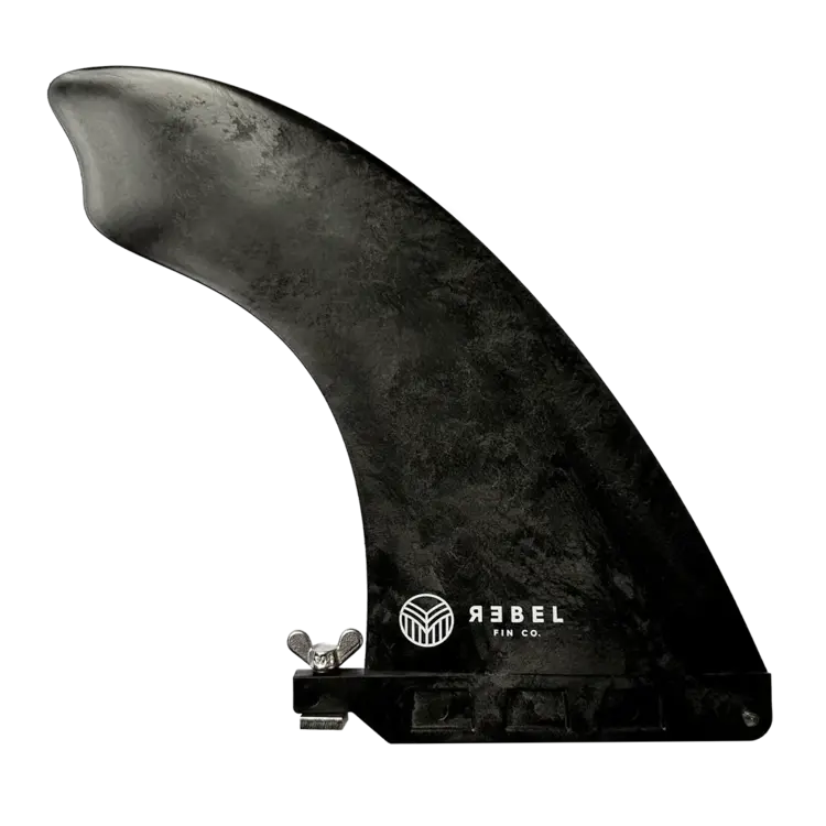 Rebel Fin Co. Single Fin 8" - Recycled carbon