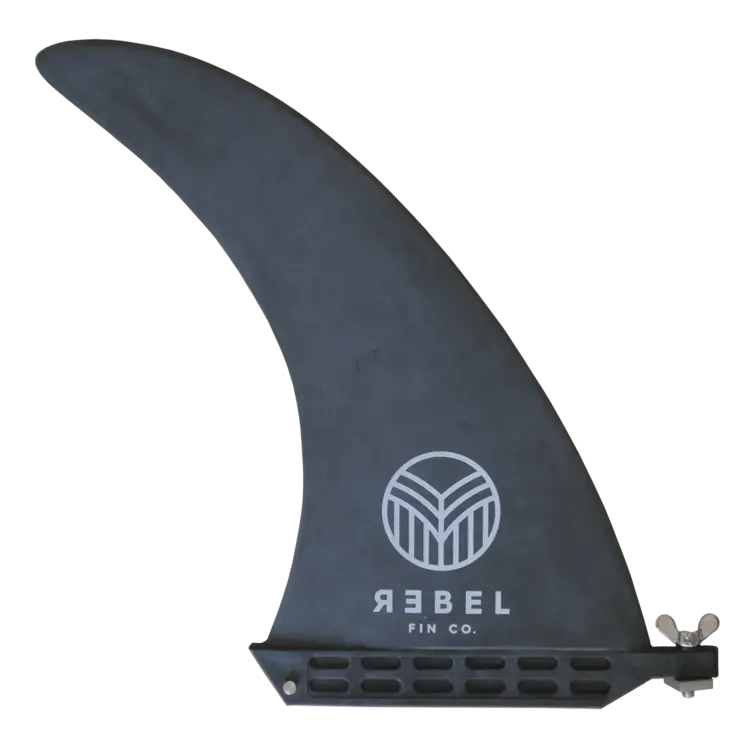 Rebel Fin Co. Recycled Fins - Single fin 9" black