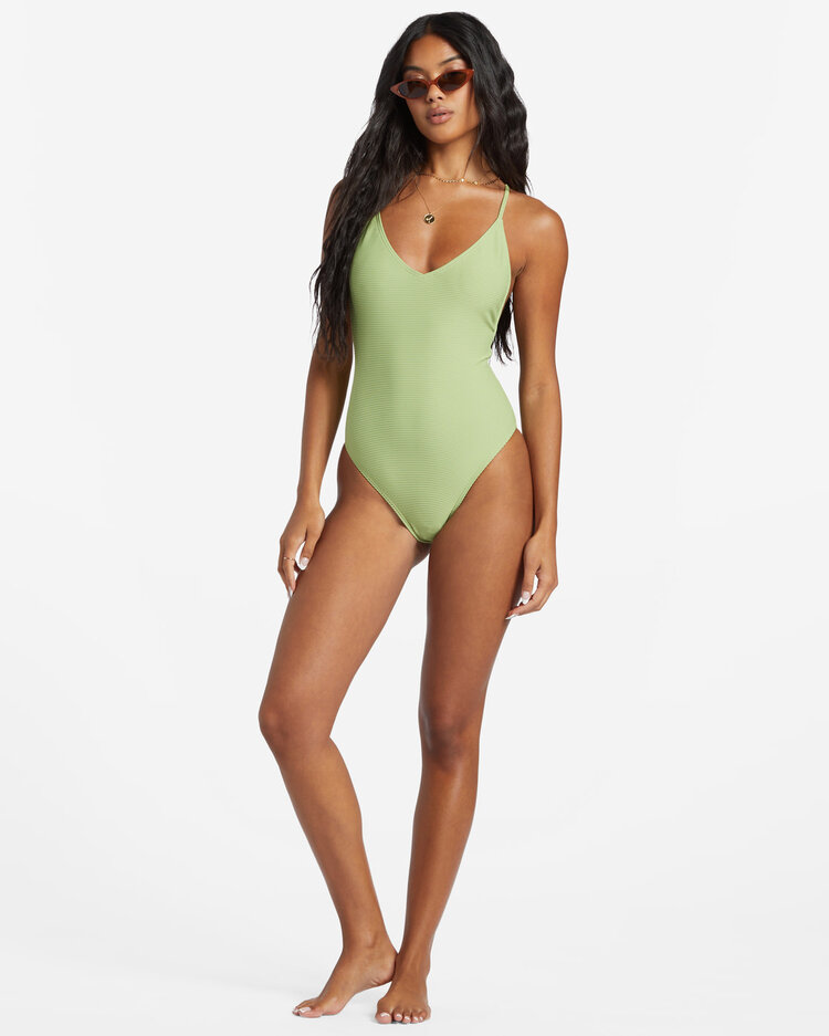 Billabong Tanlines Sage One Piece - Palm Green
