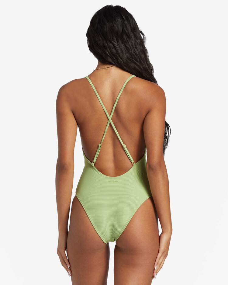 Billabong Tanlines Sage One Piece - Palm Green