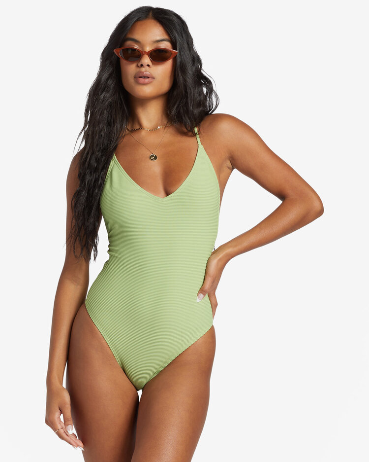 Billabong Tanlines Sage One Piece - Palm Green