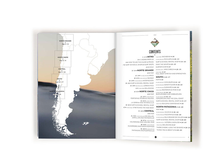 I love the seaside Surf & Travel Guide to Chile