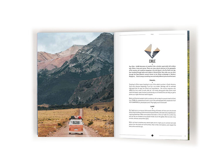 I love the seaside Surf & Travel Guide to Chile