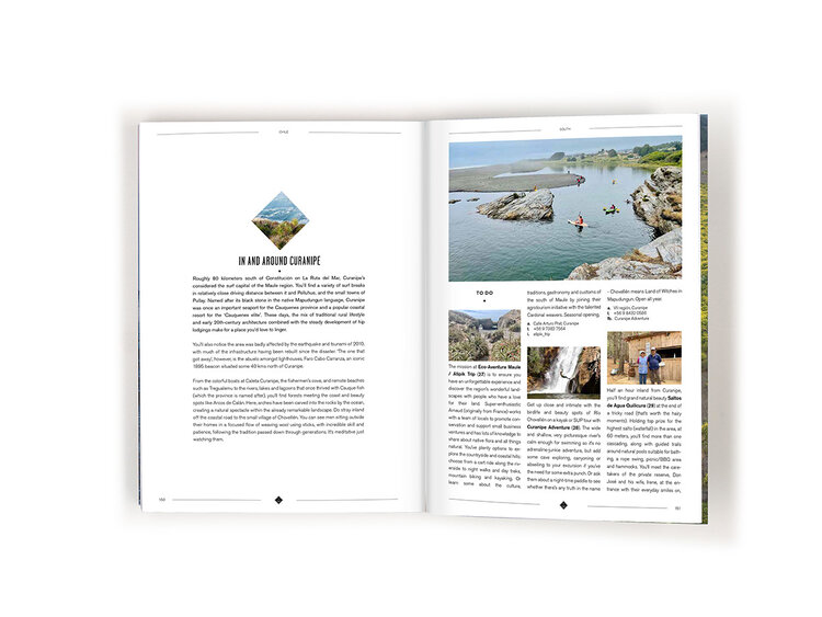 I love the seaside Surf & Travel Guide to Chile